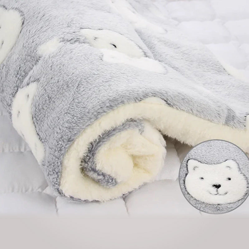 Puppify | Thickened Plush Pet Blanket Mat