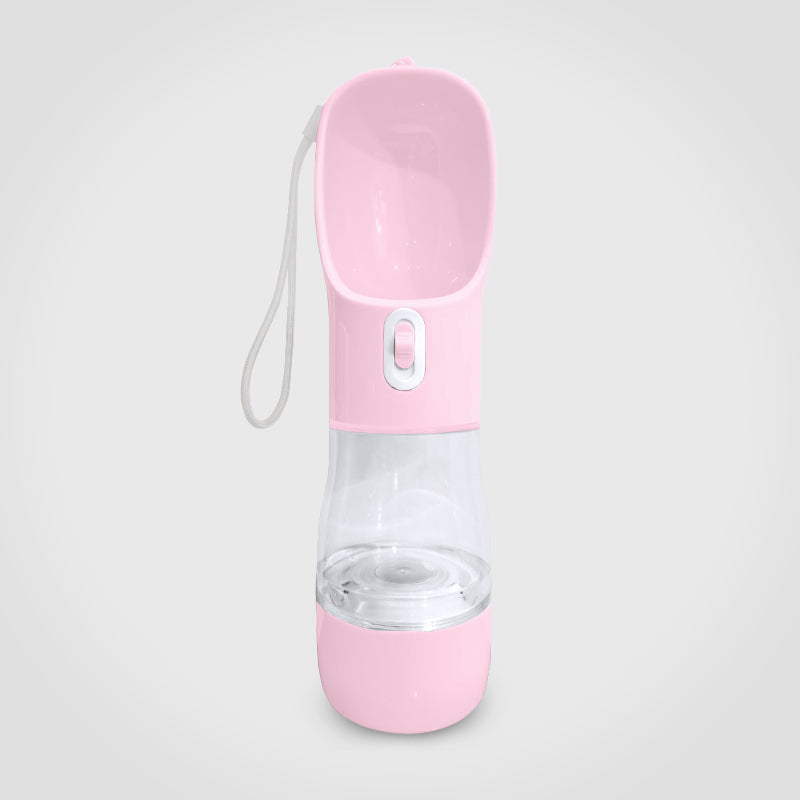 Puppify | Snack n' Sip Portable Dog Water Bottle/Feeder