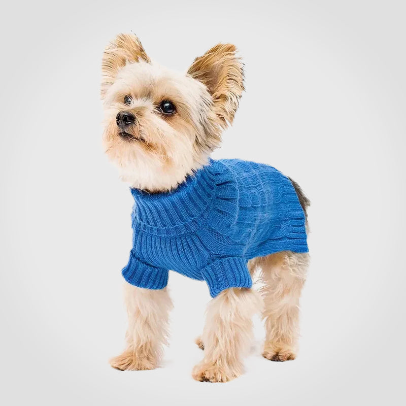 Puppify | Knitted Turtleneck Dog Sweater for Small Pups