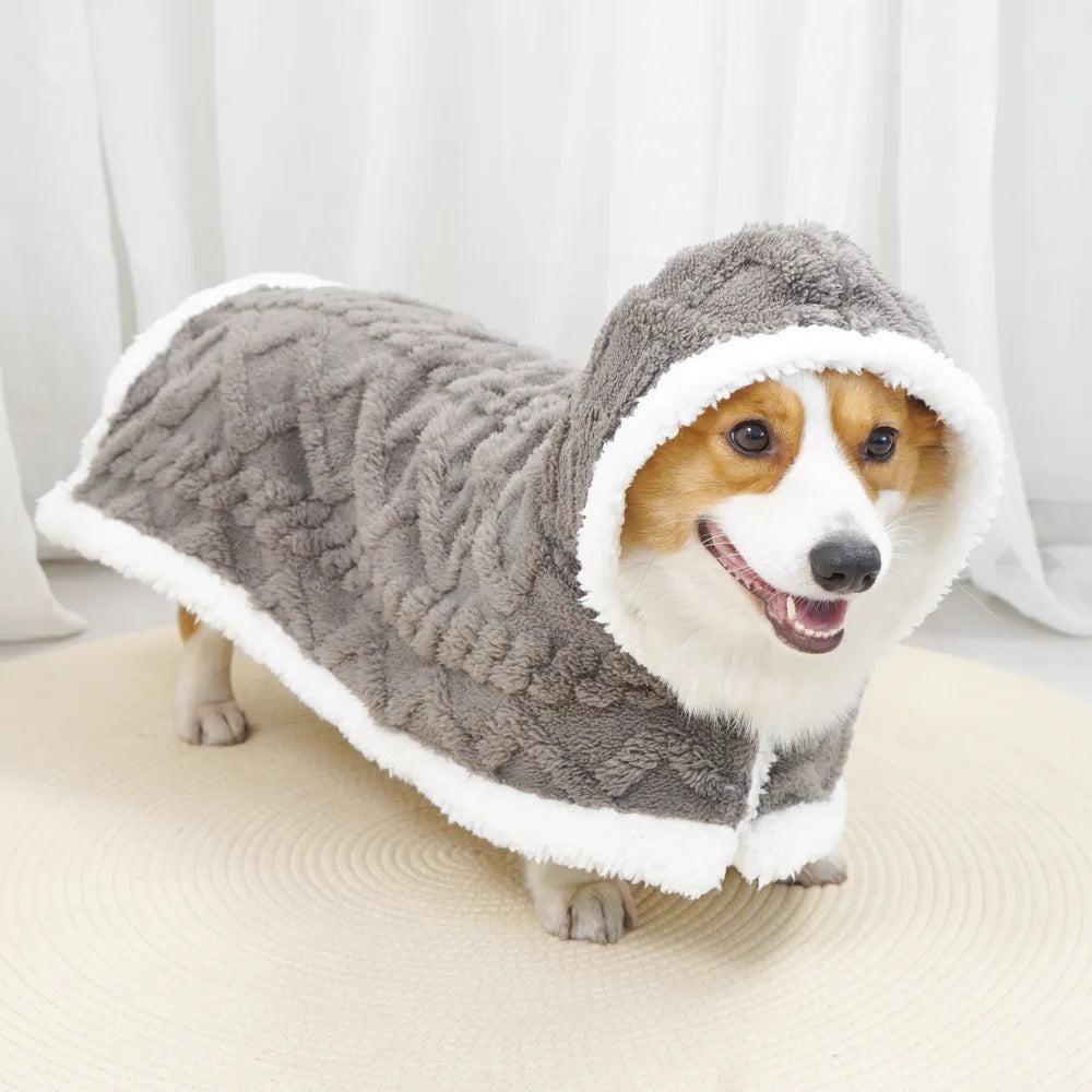 Puppify | Velvet Wearable Dog Blanket Hoodie