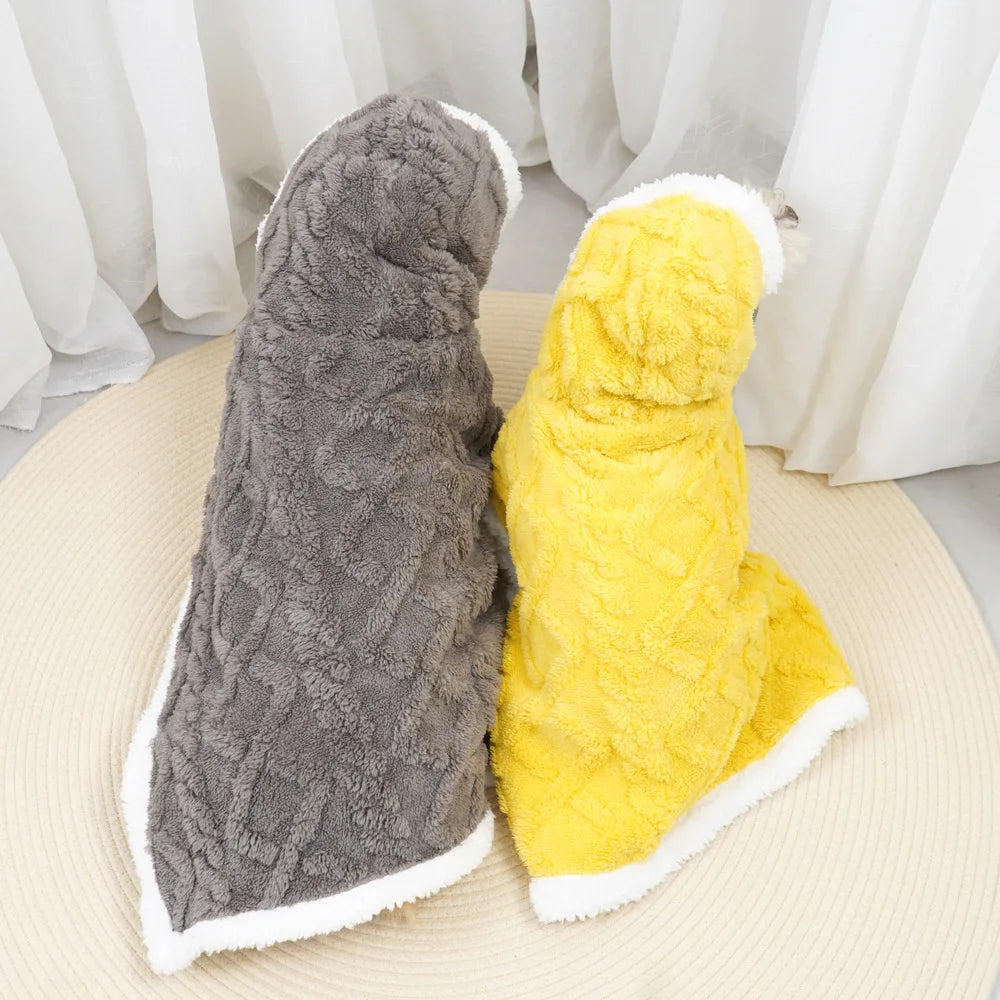 Puppify | Velvet Wearable Dog Blanket Hoodie