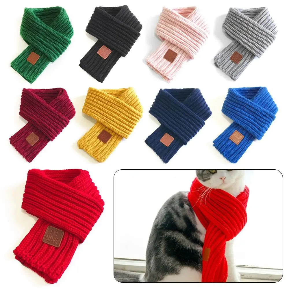 Puppify | One-Fits-All Knitted Winter Dog Scarf