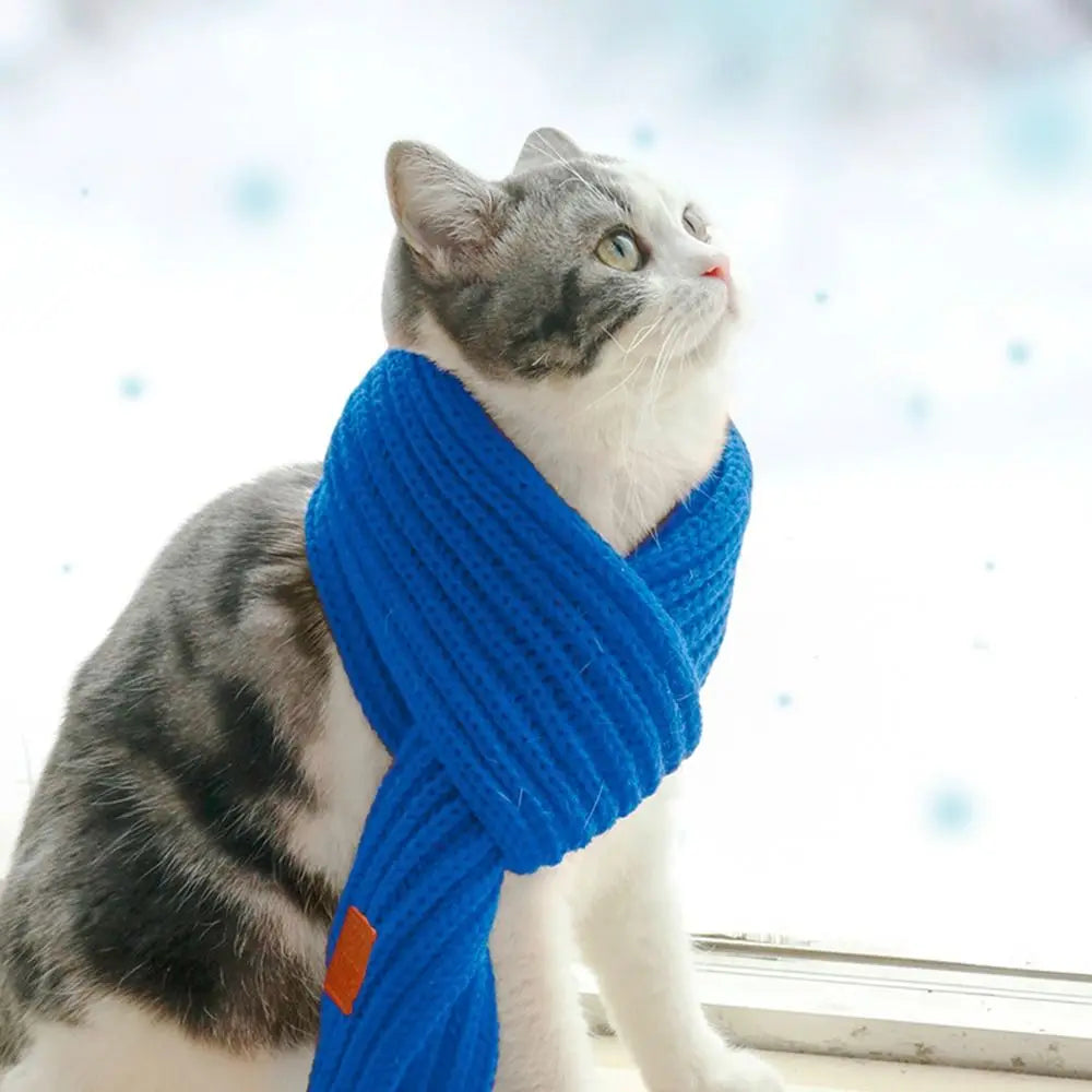 Puppify | One-Fits-All Knitted Winter Dog Scarf